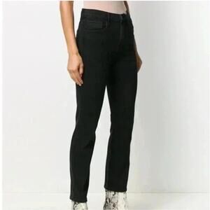 3x1 Kuro Black Denim Jeans Slim Tapered Leg size 24